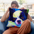 Esso Gomez Throw Pillow By Dawgart - All About Vibe