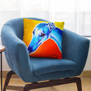 Lizzie Throw Pillow By Dawgart - All About Vibe