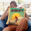 Hawaii Throw Pillow By American Flat - All About Vibe