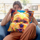 Boba Throw Pillow By Dawgart - All About Vibe