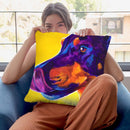 Darcy Throw Pillow By Dawgart - All About Vibe
