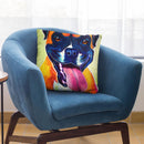 Boxer - Bear Throw Pillow By Dawgart - All About Vibe
