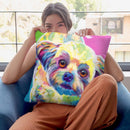 Maltipoo - Ziggy Throw Pillow By Dawgart - All About Vibe