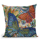 Butterflies Throw Pillow By Erika Pochybova - All About Vibe
