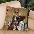 The King Throw Pillow By Elo Marc - All About Vibe