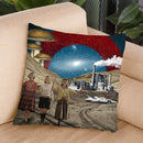 Uncertain Future Throw Pillow By Elo Marc - All About Vibe