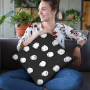 Chic Accents Pattern Viif Throw Pillow By Anne Travoletti
