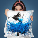 Oceanum Ballet Throw Pillow By Ashvin Harrison