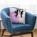 Sitting On The Edge Throw Pillow By Ashvin Harrison