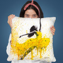 Sunflower Dancer Throw Pillow By Ashvin Harrison