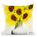 Sunflower Song Throw Pillow By Ashvin Harrison