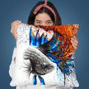 Sunset Waters Throw Pillow By Ashvin Harrison