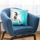 Surfing Waves Throw Pillow By Ashvin Harrison
