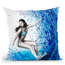 Thoughts And Waves Throw Pillow By Ashvin Harrison