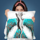 Thunderbird Lizard Throw Pillow By Ashvin Harrison