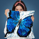 Beach Butterfly Wings Throw Pillow By Ashvin Harrison