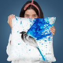 Water Rise Throw Pillow By Ashvin Harrison