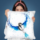Bird Of Ballet Throw Pillow By Ashvin Harrison