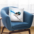 Wren Dreaming Throw Pillow By Ashvin Harrison