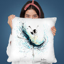 Ocean Ballet Throw Pillow By Ashvin Harrison