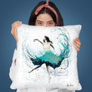 Sky Opal Dancer Throw Pillow By Ashvin Harrison
