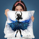 Bolshoi Crystal Dancer Throw Pillow By Ashvin Harrison