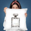Valentines Day Perfume Throw Pillow By Ashvin Harrison
