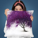 Violetadows Throw Pillow By Ashvin Harrison