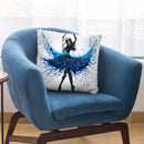Bristol Dancer Throw Pillow By Ashvin Harrison