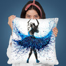 Bristol Dancer Throw Pillow By Ashvin Harrison