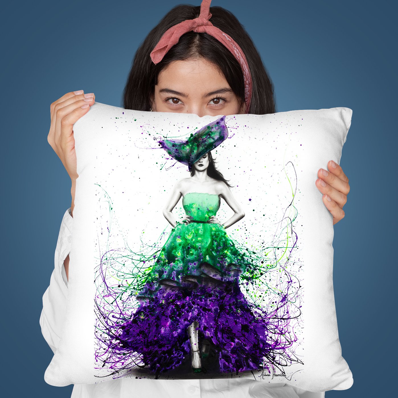 A Melbourne Night Throw Pillow By Ashvin Harrison