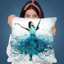 Coral Night Dancer Throw Pillow By Ashvin Harrison