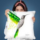 Emerald Sun Throw Pillow By Ashvin Harrison