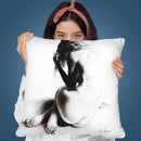 Emotional Beauty Throw Pillow By Ashvin Harrison
