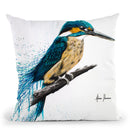 Enlightened Kingfisher Throw Pillow By Ashvin Harrison