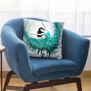 Jade Ballet Throw Pillow By Ashvin Harrison