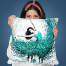 Jade Ballet Throw Pillow By Ashvin Harrison