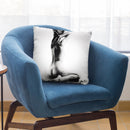 Jessica Stretch Throw Pillow By Ashvin Harrison