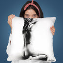 Jessica Stretch Throw Pillow By Ashvin Harrison