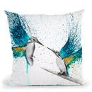 Kingfisher Memories Ver1 Throw Pillow By Ashvin Harrison