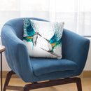 Kingfisher Memories Ver1 Throw Pillow By Ashvin Harrison
