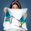 Kingfisher Memories Ver1 Throw Pillow By Ashvin Harrison