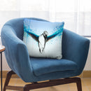 Kingfisher Rise Throw Pillow By Ashvin Harrison