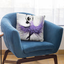Lavender Dance Throw Pillow By Ashvin Harrison