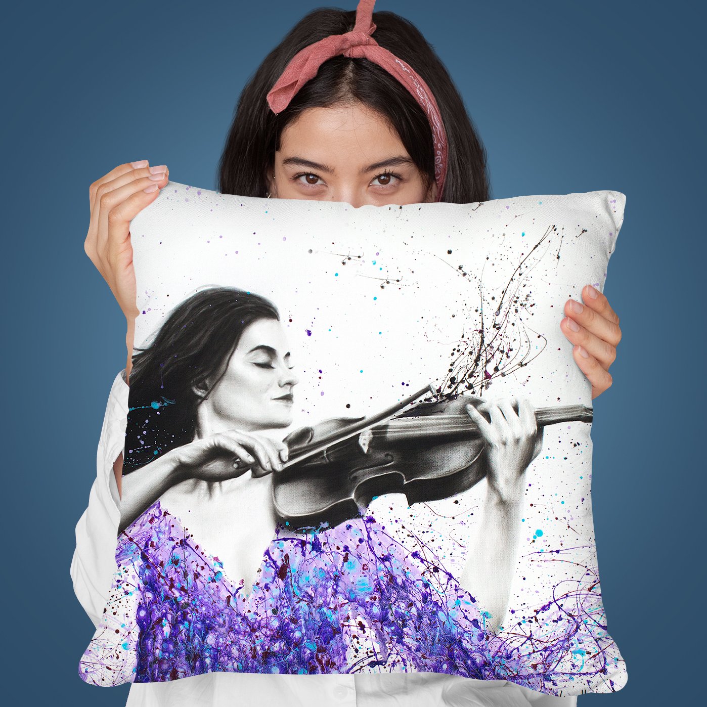 Allegro Concerto Throw Pillow By Ashvin Harrison