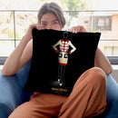 Iconic Dresses Moschino I Throw Pillow By Alexandre Venancio