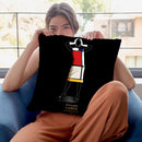 Iconic Dresses Ysl I Throw Pillow By Alexandre Venancio