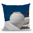 Santorini Iii Throw Pillow By Alexandre Venancio