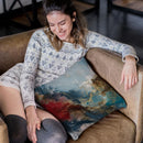 Serene Rising Throw Pillow By Blakely Bering