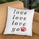 Love Love Love Throw Pillow By Blakely Bering